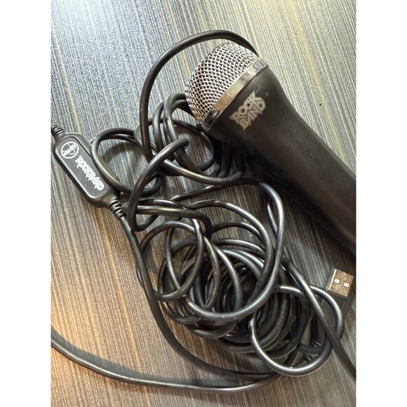 Rock Band / Guitar Hero USB Microphone for Gaming XBox PlayStation Wii PC PS3 - Picture 2 of 2